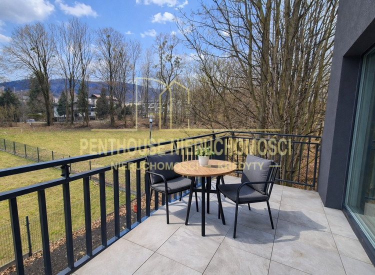 APARTAMENT PREMIUM NA PIĘTRZE  z panoramicznym balkonem BRAK PROWIZJI Ustroń