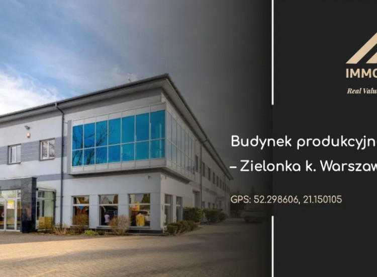 Wielofunkcyjny obiekt biurowo produkcyjno magazynowy Zielonka/Warszawa Zielonka