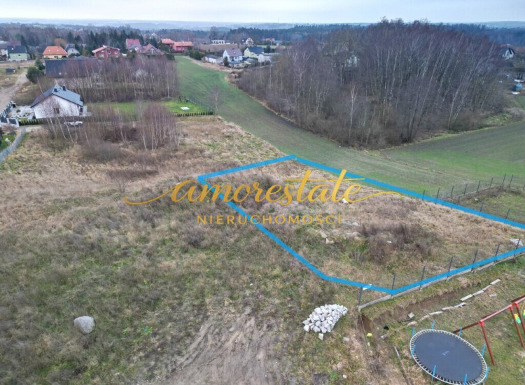 Działka w Małkowie pod dom jednorodzinny. Małkowo