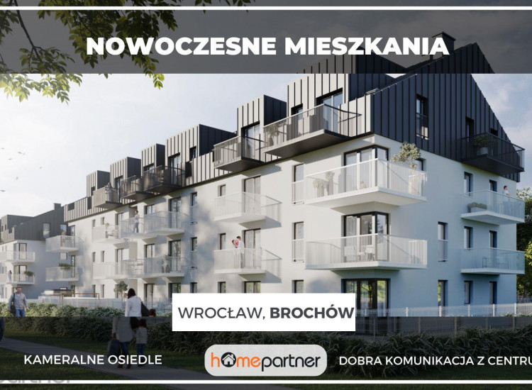 Mieszkanie Wrocław Krzyki, Brochów rynek pierwotny ul. Brochowska Wrocław