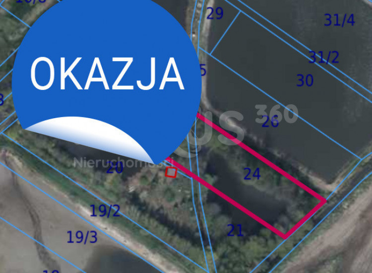 Działki rekreacyjne ze stawami | Spalice - okazja Spalice