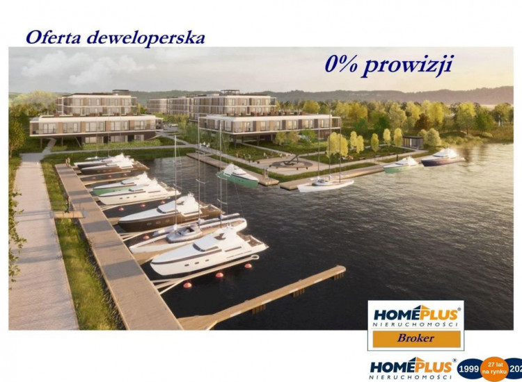 0%, Apartament nad J.Dąbie, osiedle z mariną Szczecin