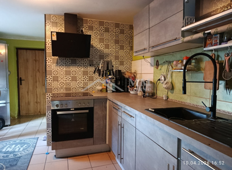 Pół bliźniaka 63m2 w Bażynach. Bażyny
