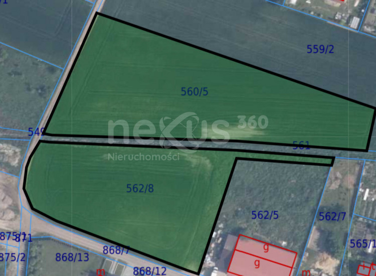 Działki inwestycyjne - łącznie 1,1417 ha – Syców Syców