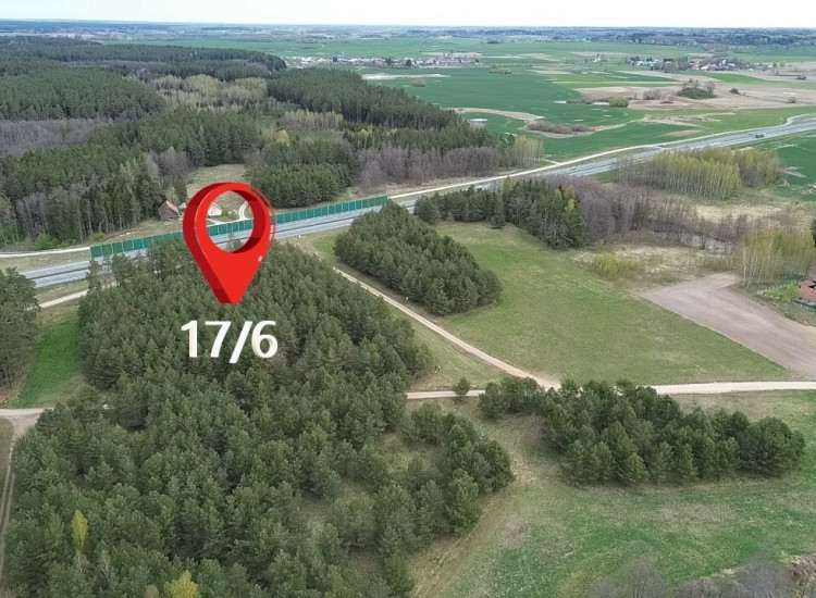 Duża działka z potencjałem - Długie, gm. Kalinowo pow. 1,177 ha Długie