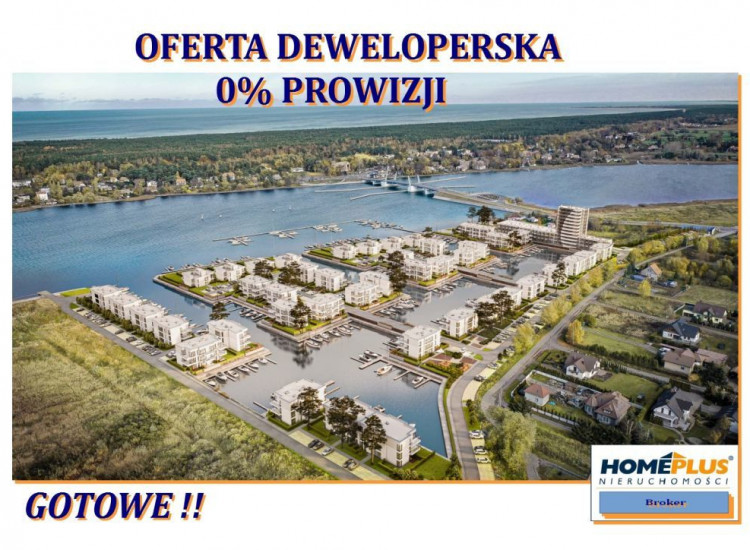 APARTAMENTY z WŁASNĄ MARINĄ, 0% Wiślinka