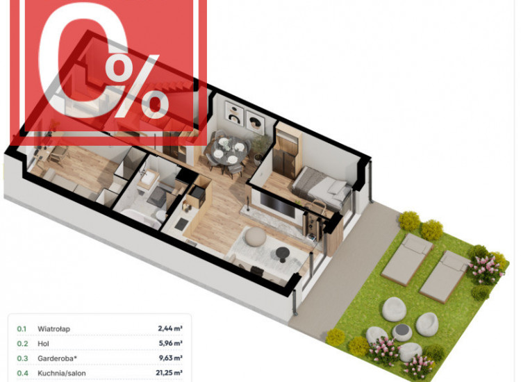 Nowe mieszkania 50,8m2 do 90m2- Boguchwała. Mogielnica