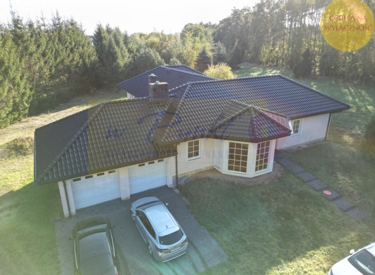 Dom z furtką do lasu na dużej działce 7241mkw! Motaniec