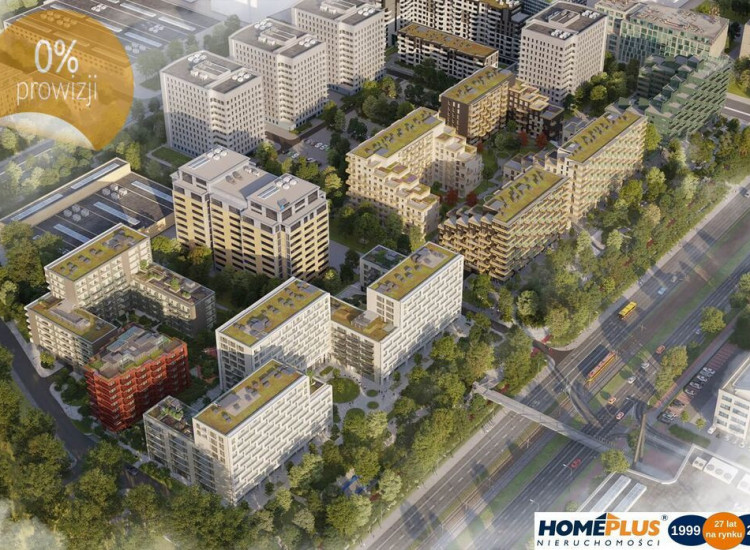 0%. Kompleks apartamentowy przy Wołoskiej Warszawa