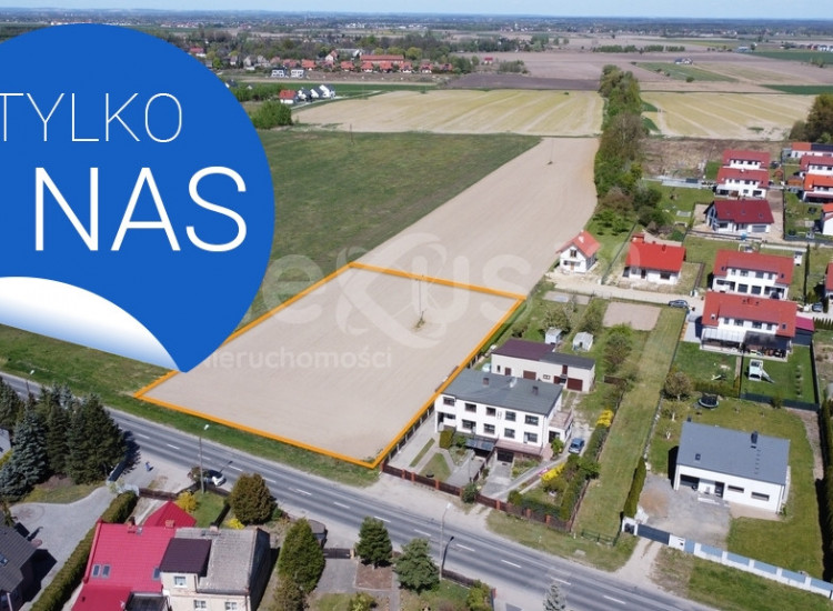 Strategicza Działka Inwestycyjna 4080m² przy DW455 Czernica