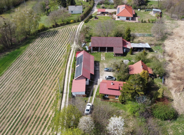 Siedlisko 3931 m2  Skowieszynek  Kazimierz Dolny. Skowieszynek