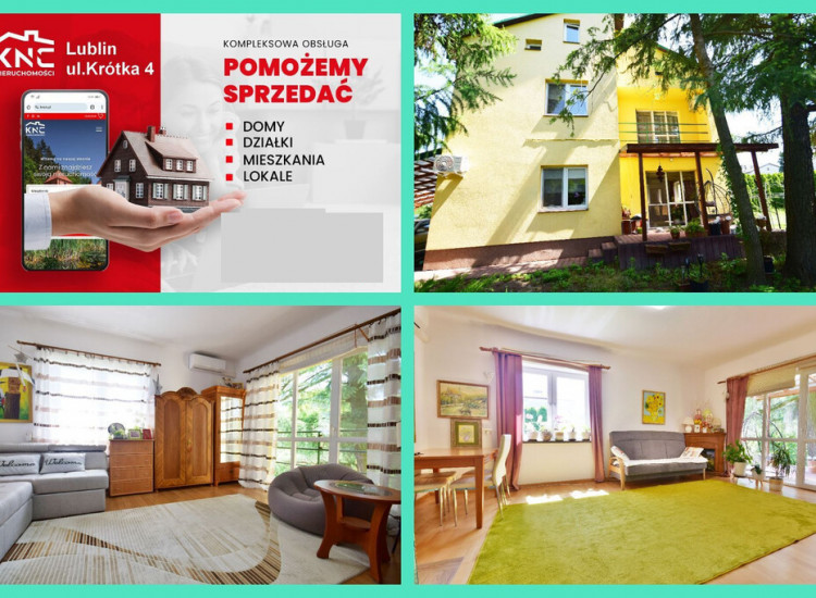 Zadbany dom do zamieszkania, ładna działka. Kraśnik
