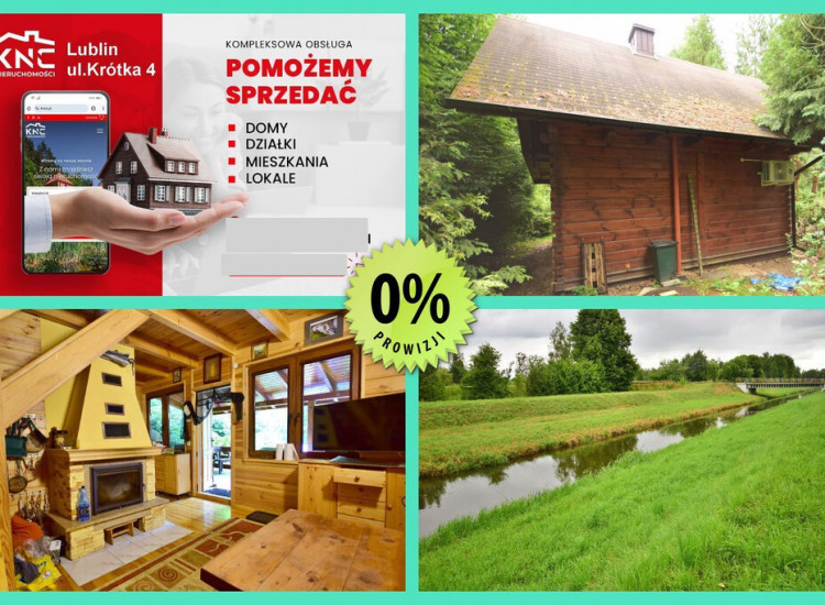 Domek letni na Pojezierzu Łęczyńsko-Włodawskim. Nowy Orzechów