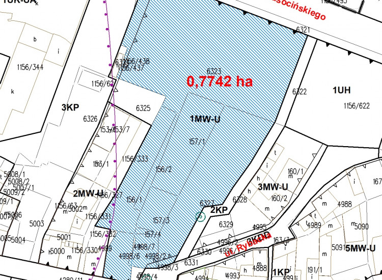 Działka, 7 742 m², Chrzanów Chrzanów