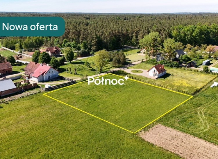 Regiel, duża działka budowlana w spokojnej okolicy Regiel