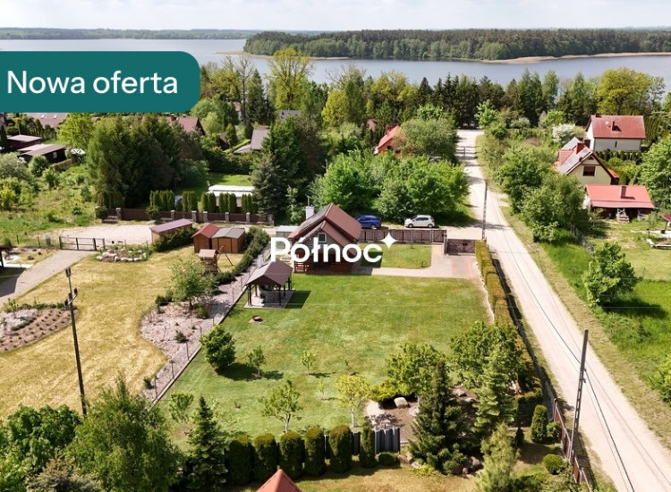 Sajzy gm. Ełk, uroczy domek nad jeziorem Łaśmiady Sajzy