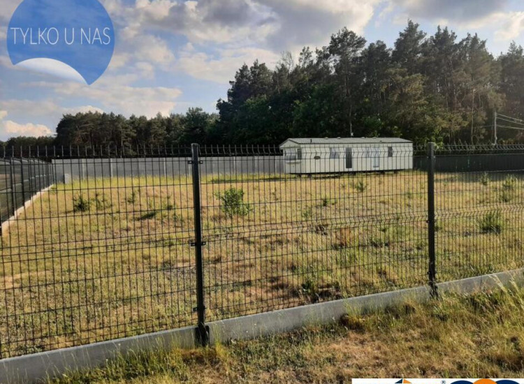 Działka budowlana 1200 m² Małopole ogrodzona MPZP. Małopole