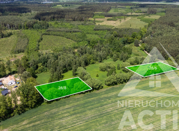 2988 m² z zadrzewieniem, blisko Jelcz i Oława Dziuplina