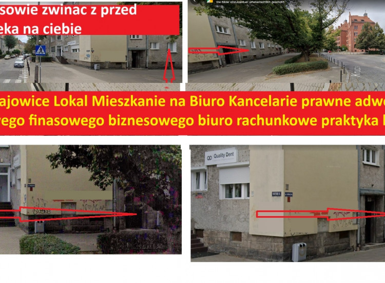 ? Wroclaw Krzyki Gajowice Wyjątkowy lokal 52 m² (2 pokoje) na parterze – idealny na biuro, gabinet lub mieszkanie Wrocław