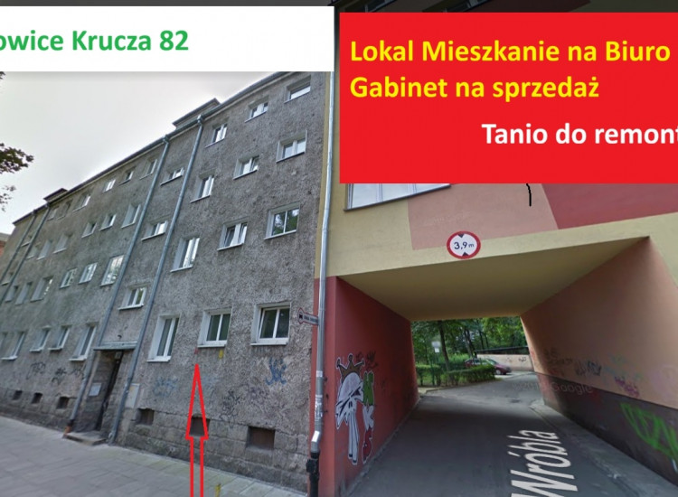 Wyjątkowy lokal 56 m² (3 pokoje) na parterze – idealny na biuro, gabinet lub mieszkanie Wrocław