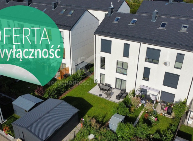 Dwupoziomowy apartament klasy premium z ogrodem Mirków