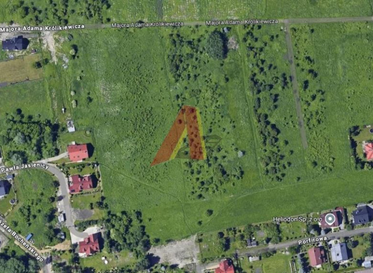 Działka Kraków Podgórze, Skotniki ul. Królikiewicza Kraków