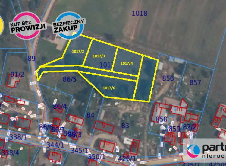 Działka Trzebuń ul.   Trzebuń