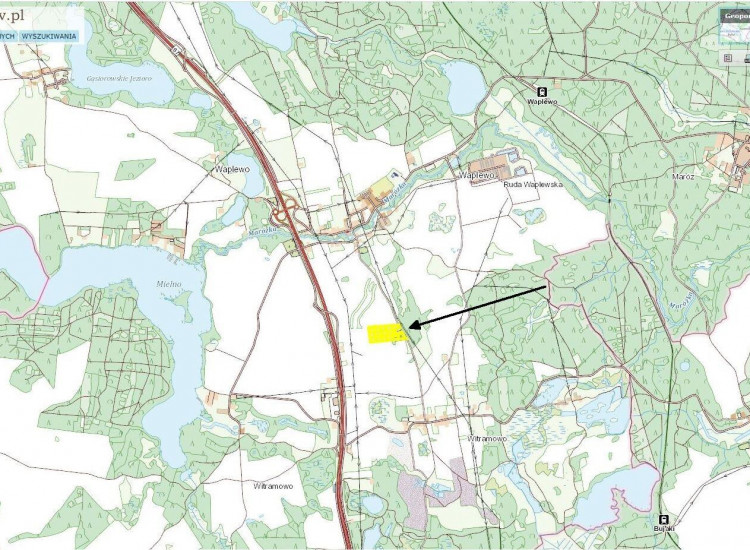 Działka Witramowo Witramowo