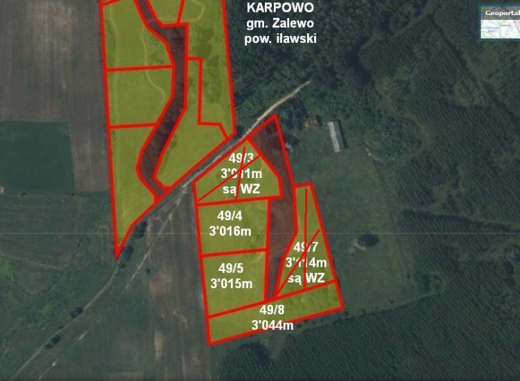 Działka Karpowo Karpowo