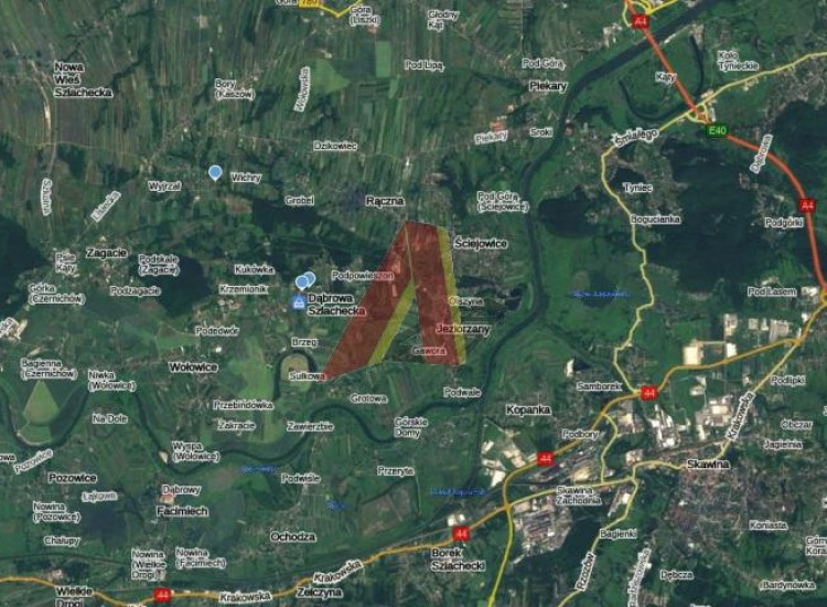 Działka Dąbrowa Szlachecka ul. Czernichów Dąbrowa Szlachecka