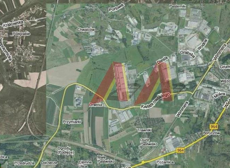 Działka Niepołomice ul. Podłęże Niepołomice