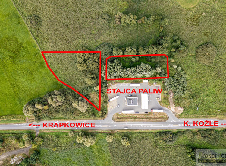 Działka Krapkowice ul. Kozielska Krapkowice