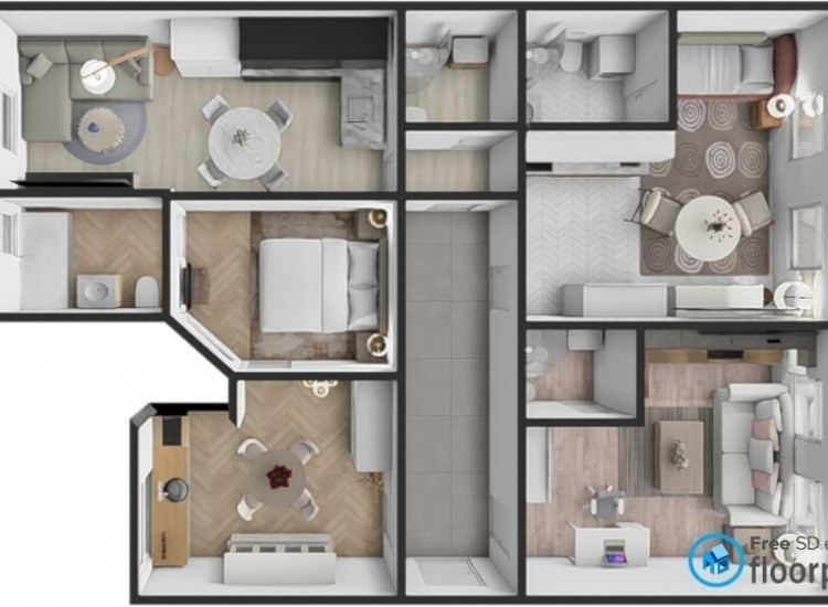 POTENCJAŁ 4 MIKROAPARTAMENTÓW W CENTRUM SZCZECINA Szczecin