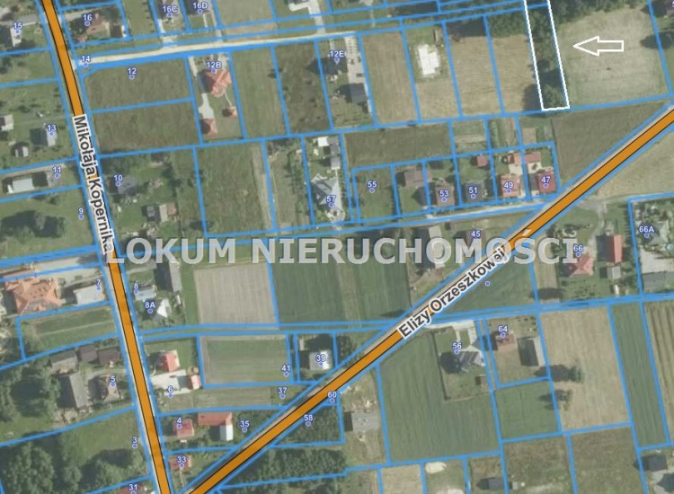 Działka Radgoszcz ul. Kopernika Radgoszcz