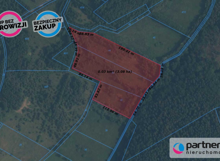 Działka Drzewina ul.   Drzewina