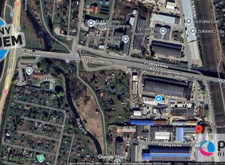 Lokal Pruszcz Gdański ul. Przemysłowa Pruszcz Gdański