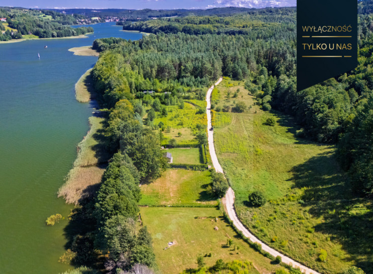 Sielskie działki nad Jeziorem Ostrzyckim Nowe Czaple