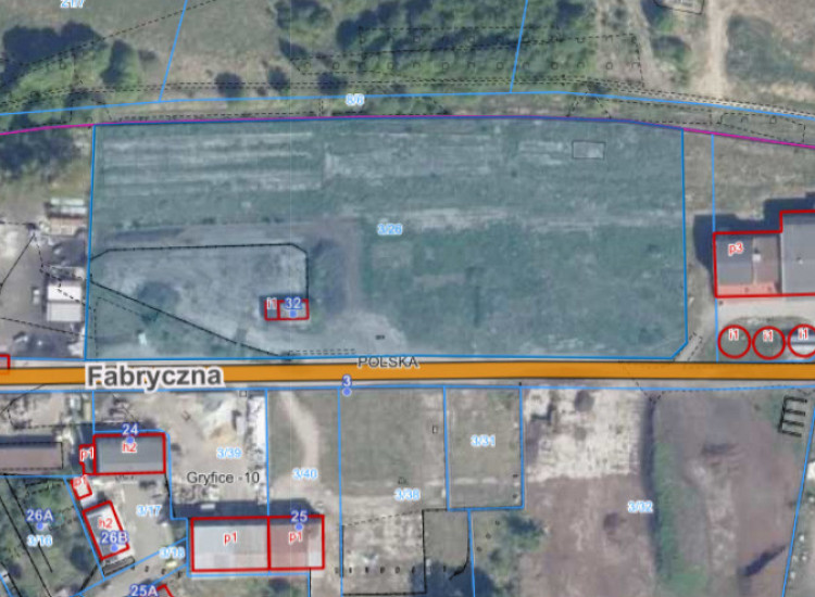 Działka inwestycyjna 2,12 ha | Teren przemysłowy | Gryfice
