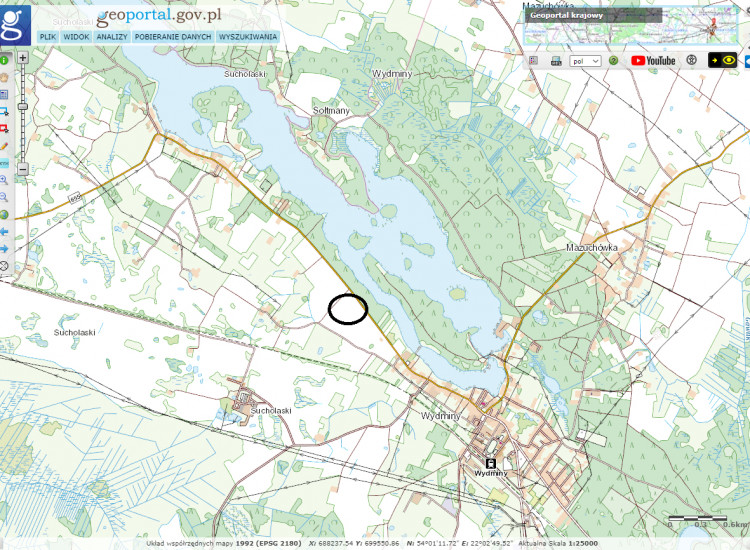 Działki budowlane Wydminy