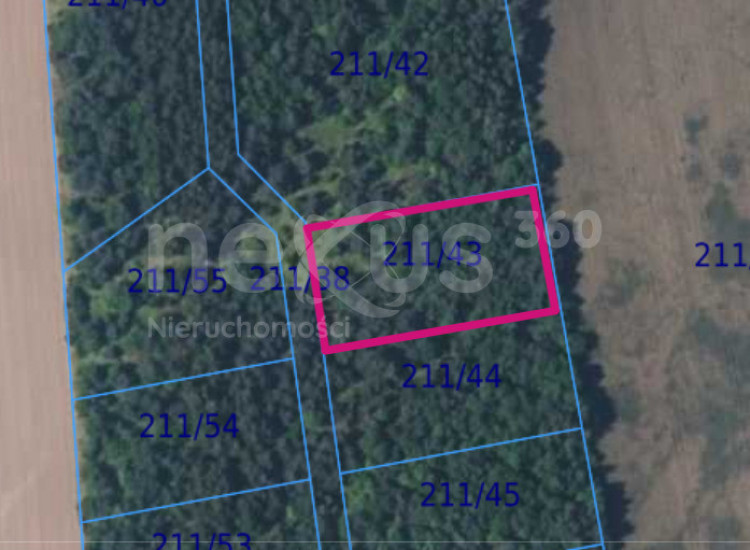 Działka pod dom i usługi | 3217,96 m² | Ostrowina Ostrowina