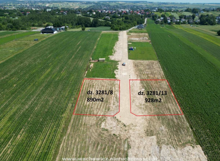 Na sprzedaż Działki budowlane w Miechowie - www.wachowicz.nieruchomosci.pl Miechów