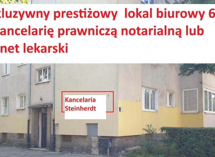 KANCELARIA LOKAL NIESAMOWITY – SYSTEM „ALBO-ALBO”: 4 GABINETY W PRZEDWOJENNYM APARTAMENCIE OFICERSKIM KLASY ALTBAU (MODERNIZM 1935 R., PRZEZ DEBILI NAZYWANY KAMIENICĄ) – KRUCZA 78 / RÓG WRÓBLA Wrocław