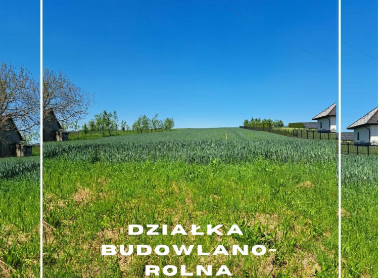 Więckowice działka budowlano-rolna 31 ar Więckowice