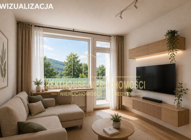 REZERWACJA apartament inwestycyny z widokiem na góry Ustroń