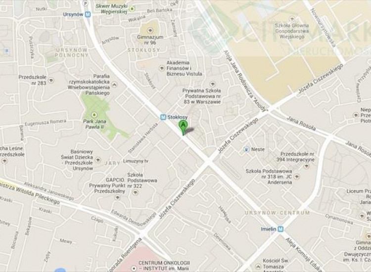 Lokal Warszawa Wilanów, Wilanów ul. Pasaż Ursynowski Warszawa