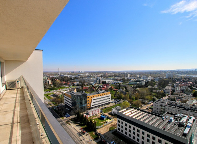 apartament z cudownym widokiem z 17stego piętra Rzeszów