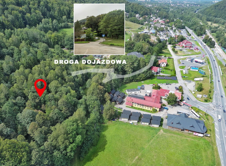 Działka usługowa w Ustroniu Ustroń