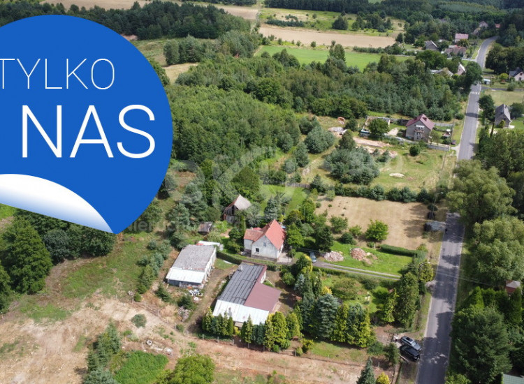 Warsztat 110m² z kanałem + Mieszkanie 88m² Bukowina Sycowska
