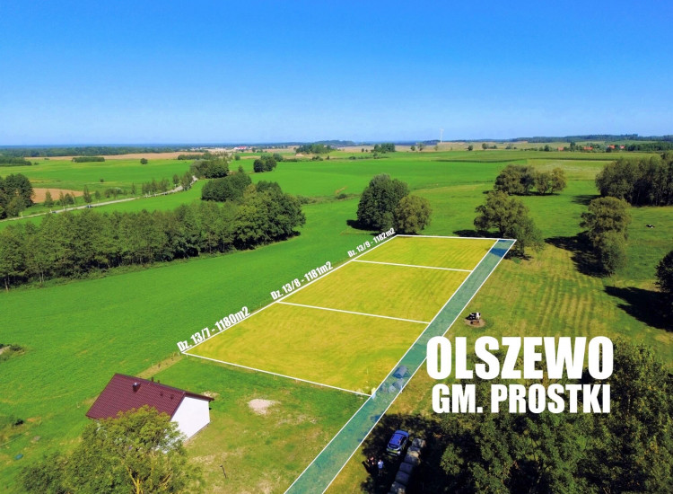 Działka Prostki Olszewo Prostki