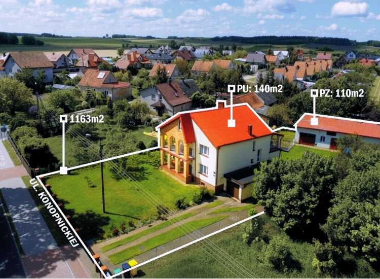 Dom Biała Piska ul. Konopnickiej Biała Piska